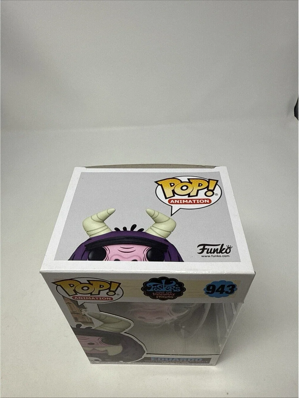 Funko Pop #943 Eduardo Action Figure Foster's Home for Imaginary Friends